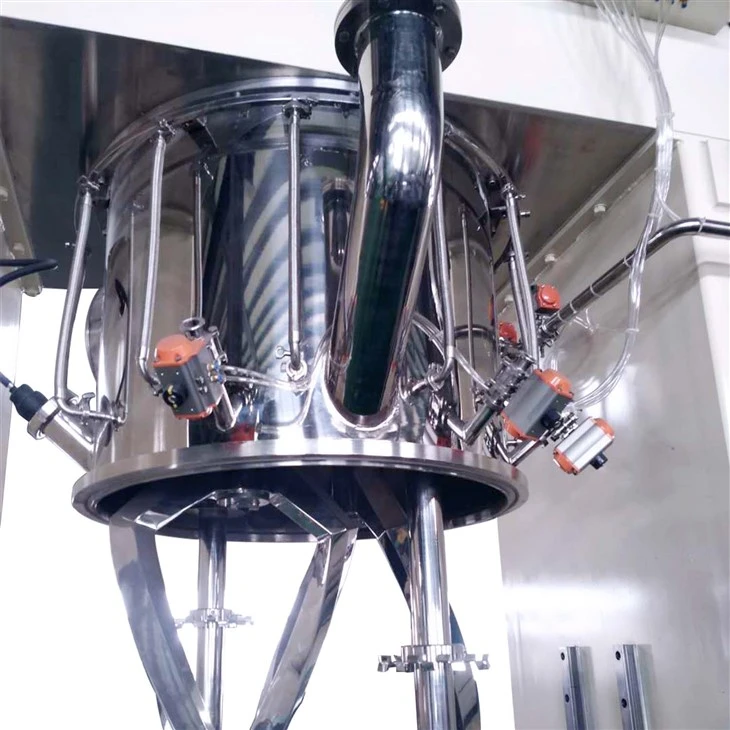 650L Vacuum Industrial Blender Double Planetary Mixer Paint Mixing